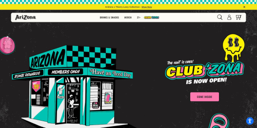 AriZona Beverages screenshot